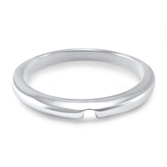 Notched hot sale wedding band