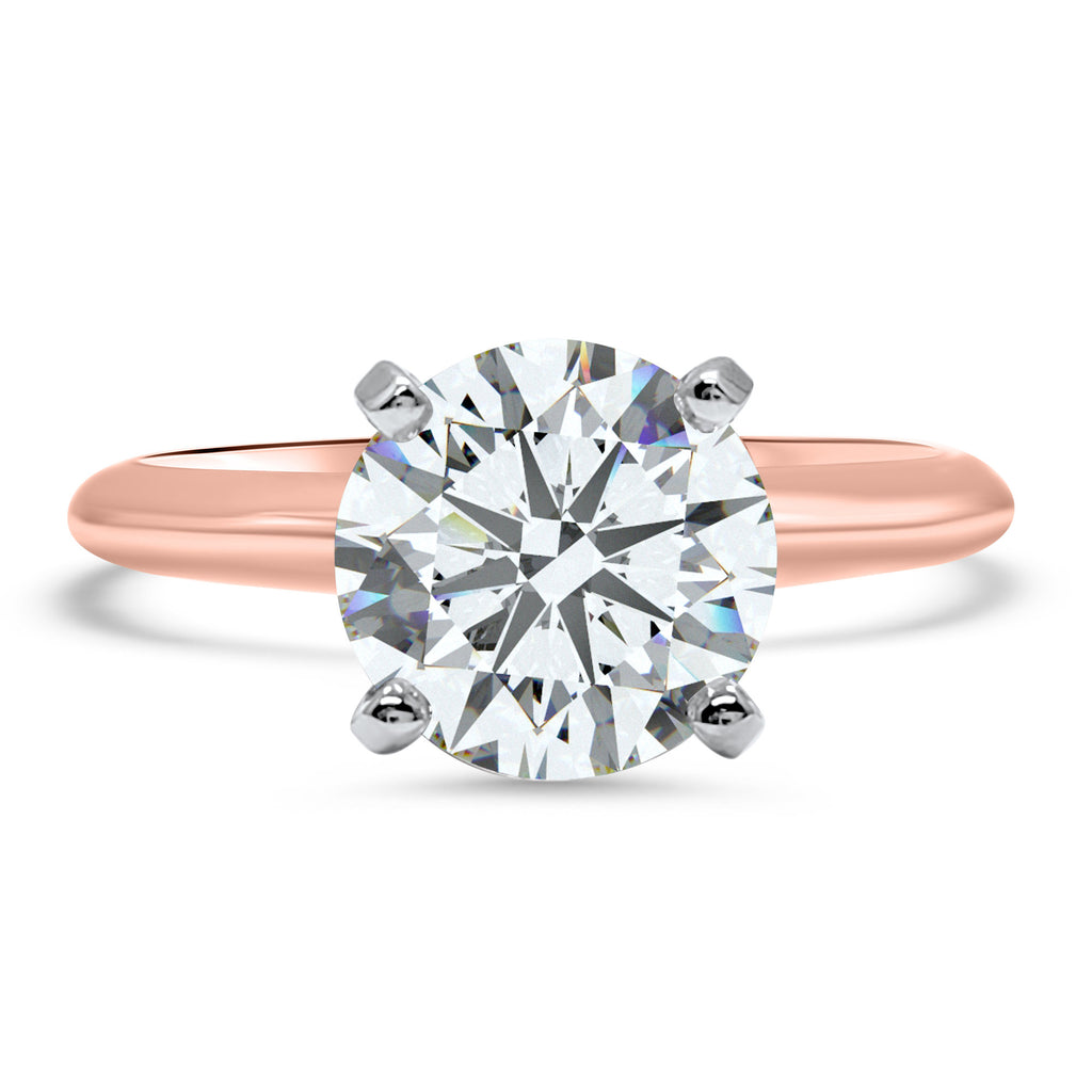 Marina Cushion with Trapezoids CZ Engagement Ring - Mystique of Palm Beach